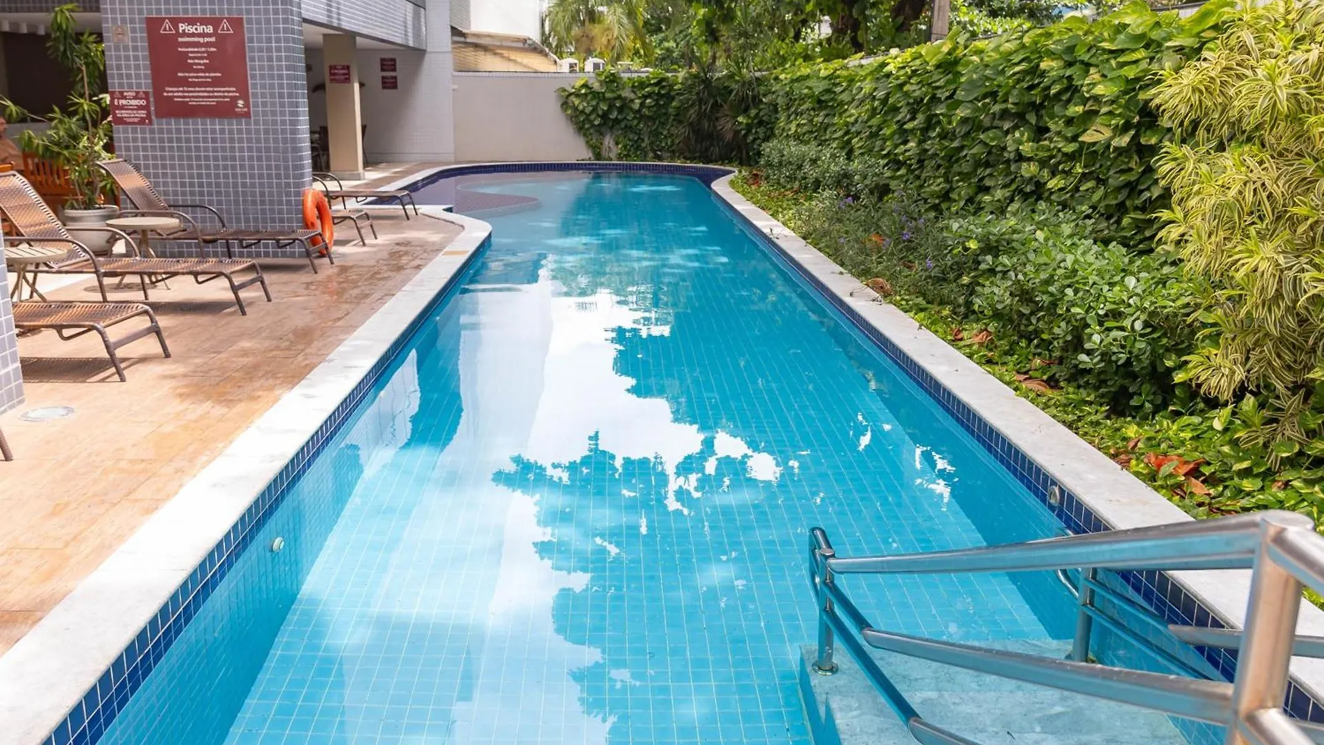 Flat Beach Class Convention - Boa Viagem - 2 Quartos Recife Apartment